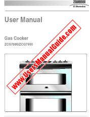 Ver ZCG7680BKN pdf Manual de instrucciones - Código de número de producto: 943204264