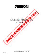 View Zi9454X pdf Instruction Manual - Product Number Code:925781803