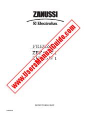 View ZUF65WI pdf Instruction Manual - Product Number Code:922716008