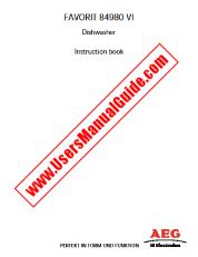 Vezi F84980VI pdf Manual de utilizare - Numar Cod produs: 911016006