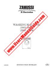 View ZWF1021W pdf Instruction Manual - Product Number Code:914791289