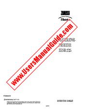Vezi ZENB2725 pdf Manual de utilizare - Numar Cod produs: 925887659