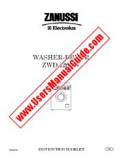 Vezi ZWD1261W pdf Manual de utilizare - Numar Cod produs: 914600525