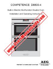 View D8800-4M pdf Instruction Manual - Product Number Code:944171274