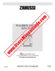 Voir ZJD12191 pdf Mode d'emploi - Nombre Code produit: 914601200