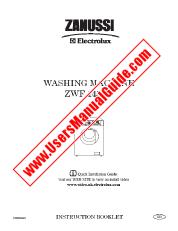 Ver ZWF1451W pdf Manual de instrucciones - Código de número de producto: 914517537
