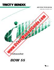 Ansicht BDW55 pdf Bedienungsanleitung - Artikelnummer Code: 911919021