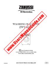 Vezi ZWV1651 pdf Manual de utilizare - Numar Cod produs: 914517806