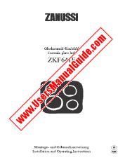 View ZKF641F pdf Instruction Manual - Product Number Code:949591689