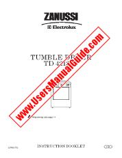 Ver TD4213W pdf Manual de instrucciones - Código de número de producto: 916092326
