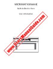 View KB9800E-M pdf Instruction Manual - Product Number Code:944270629