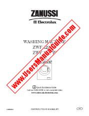 Vezi ZWF1211 pdf Manual de utilizare - Numar Cod produs: 914215115