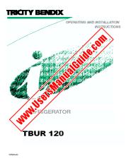 View TBUR120 pdf Instruction Manual - Product Number Code:923453697