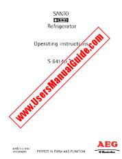 Voir S64140TK pdf Mode d'emploi - Nombre Code produit: 933012092