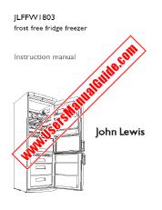 Ver JLFFW1803 pdf Manual de instrucciones - Código de número de producto: 925033048