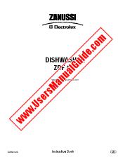 Ver ZDF601S pdf Manual de instrucciones - Código de número de producto: 911916271